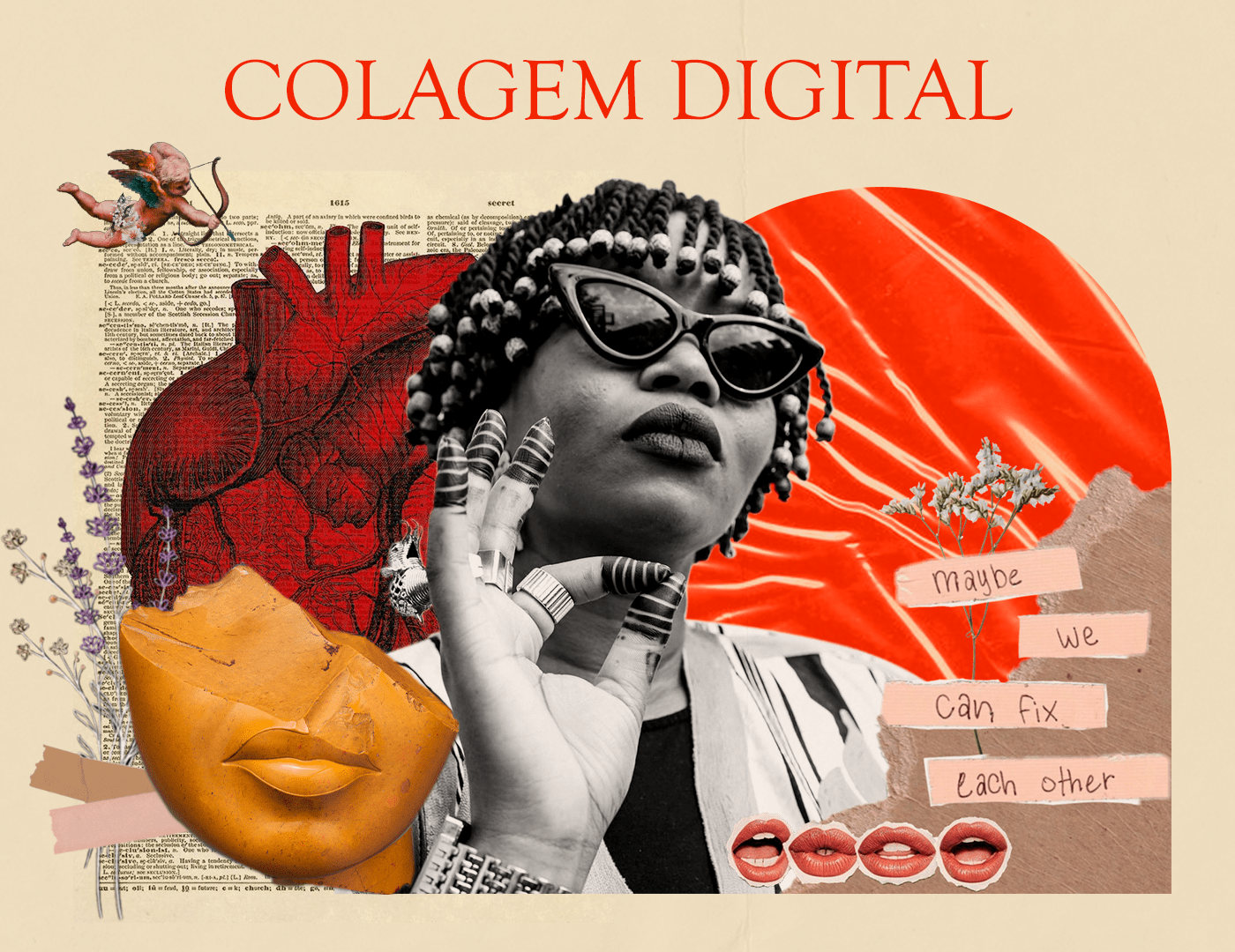 african afro art colagem colagem digital collage collage art collage digital Digital Collage vintage