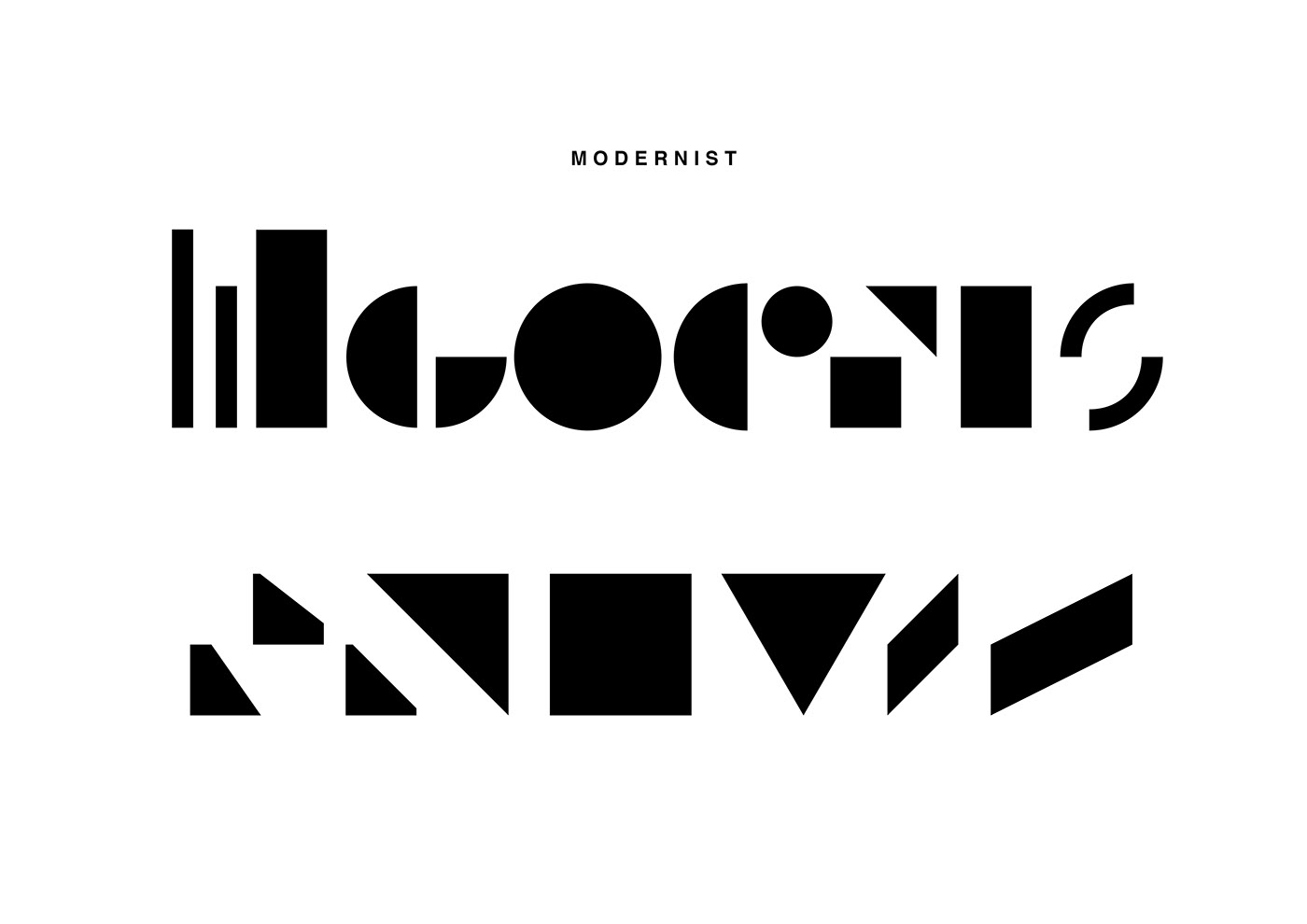 modular lettering lettering typography   typography workshop Lettering Workshop modular typography