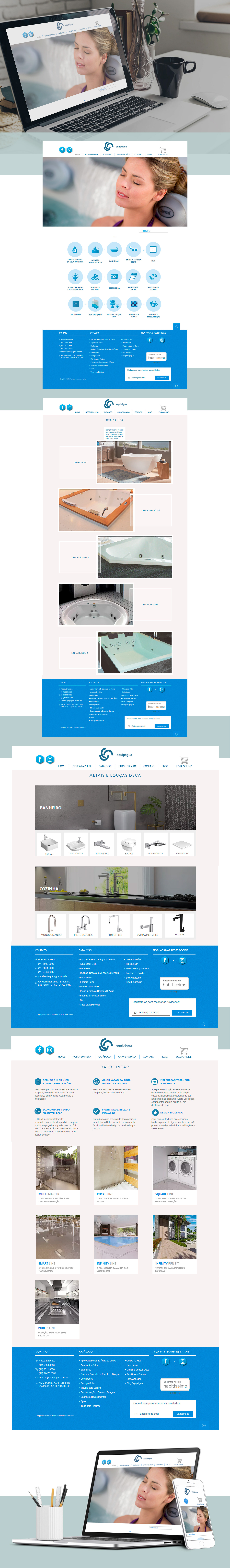 site web layout