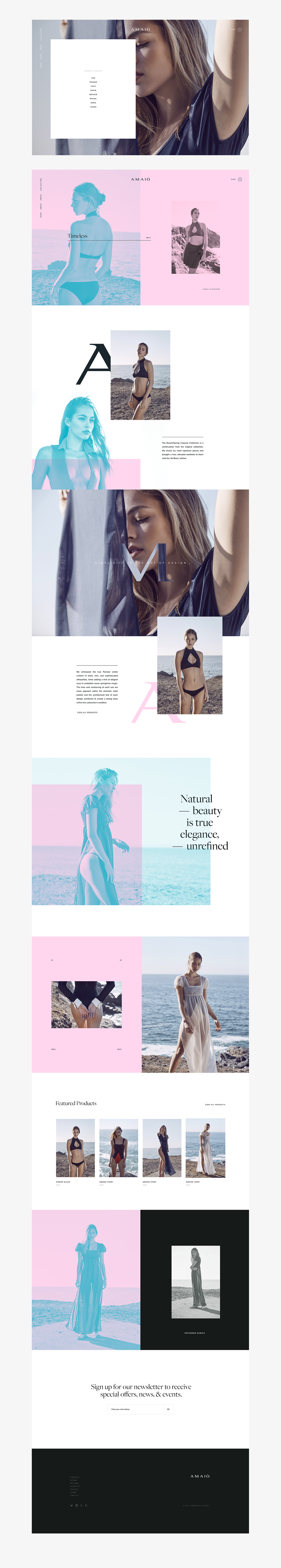 UI . UX . Website . Swimwear . motion graphics . Photography . Ecommerce .