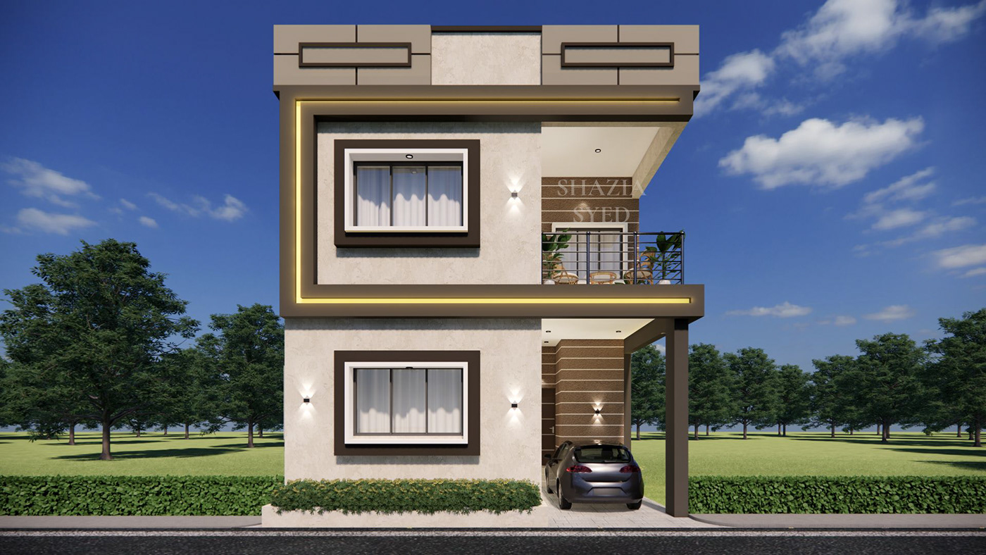 house architecture visualization 3D interior design 