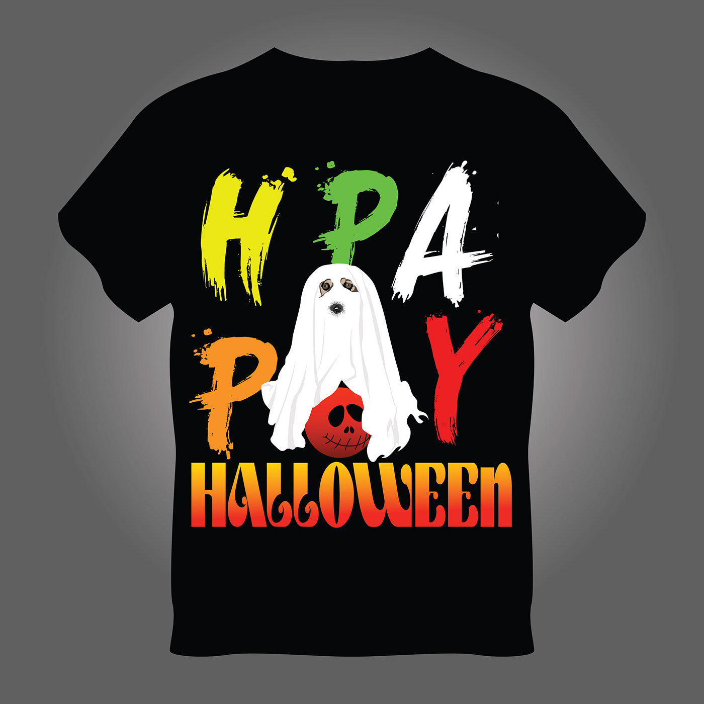Halloween T-Shirt design Halloween party pumpkin t shirt design T Shirt typography   vector ILLUSTRATION  art