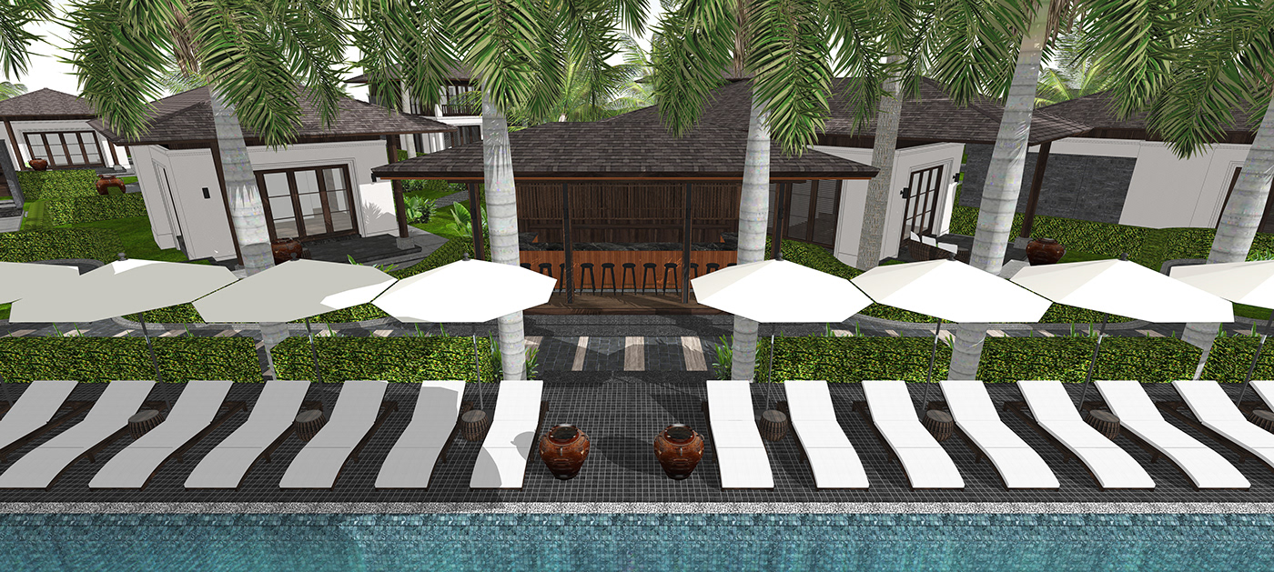 Beach resort resort architecture interior design  Resort & Spa ninh thuận viet nam