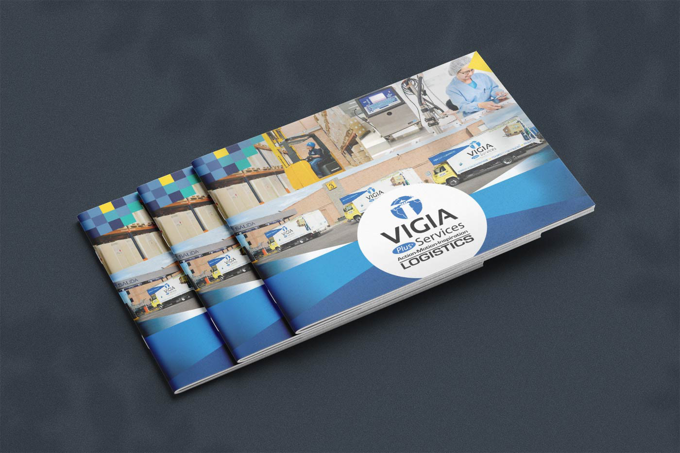 brochure Catalogue construction construction company flyer logistic services notebook presentation print design  Real State