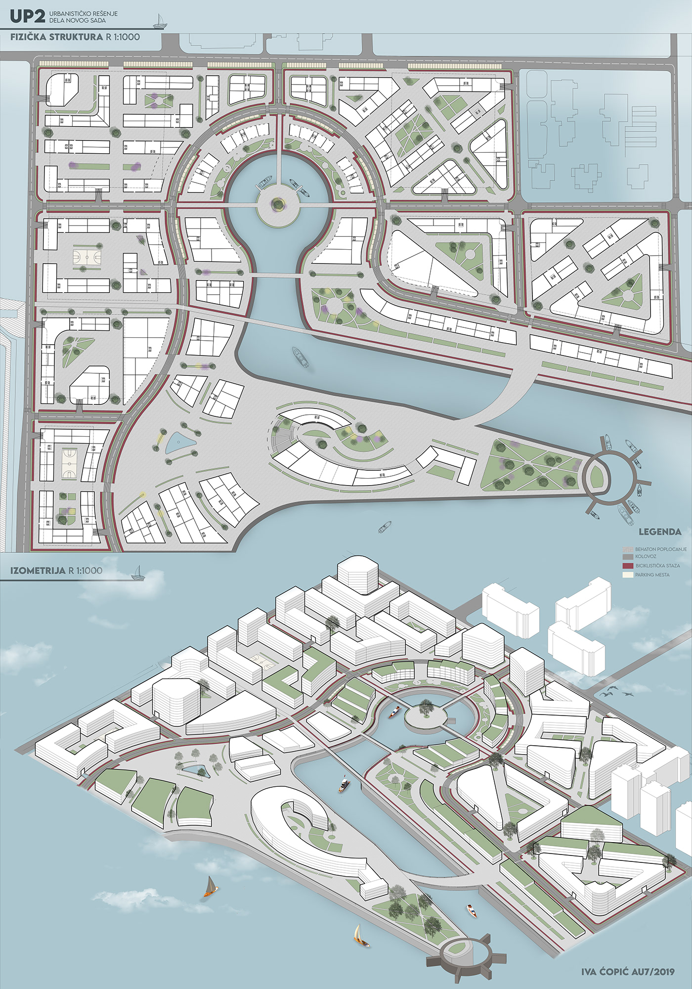 architecture city Landscape map Render SketchUP urban planning vray