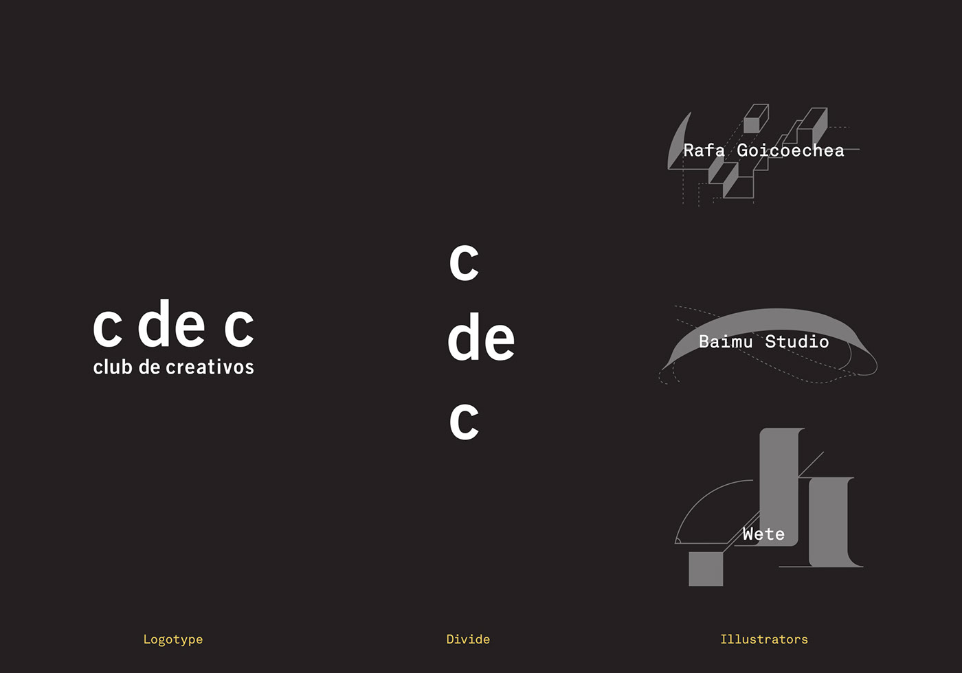 ILLUSTRATION  lettering typography   barcelona branding  geometric Perspective design graphic type