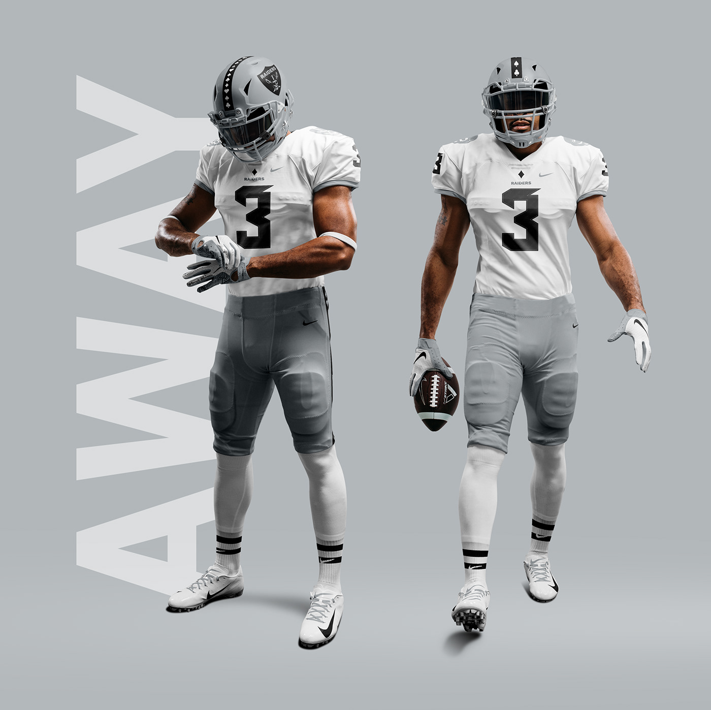 las vegas raiders jersey colors