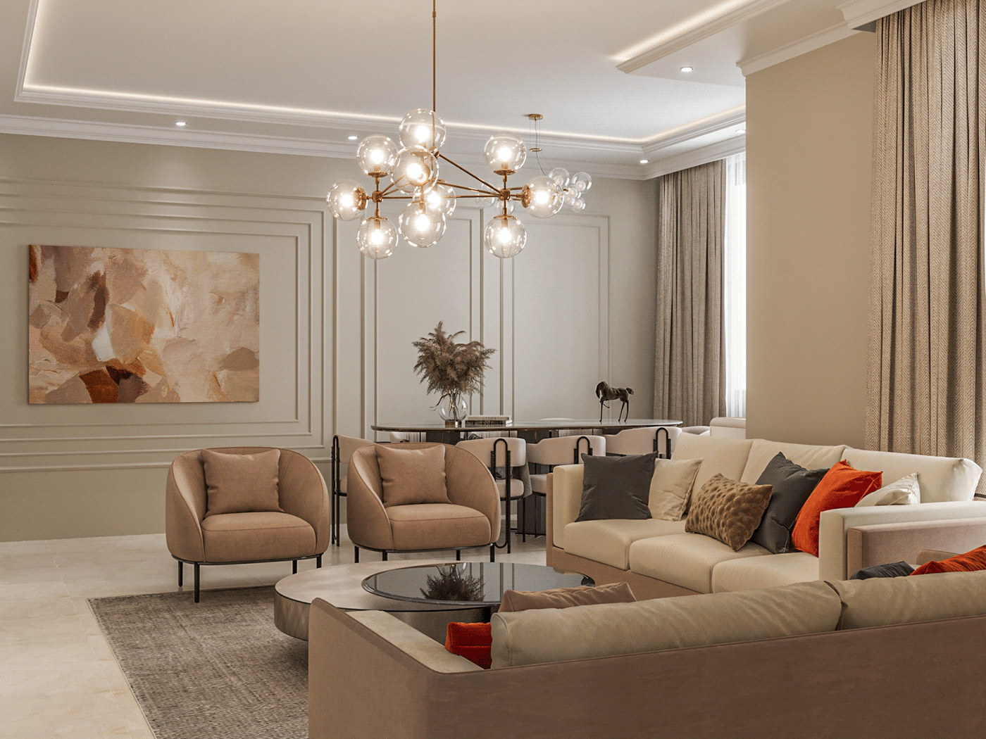 living Interior Render visualization 3ds max corona interior design  living room livingroom living room design