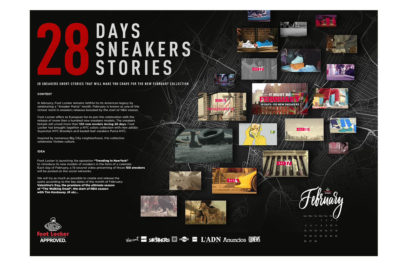 Adobe Portfolio Foot Locker New York sneakers February shoes FOOT LOCKER EU Nike adidas NewBalance