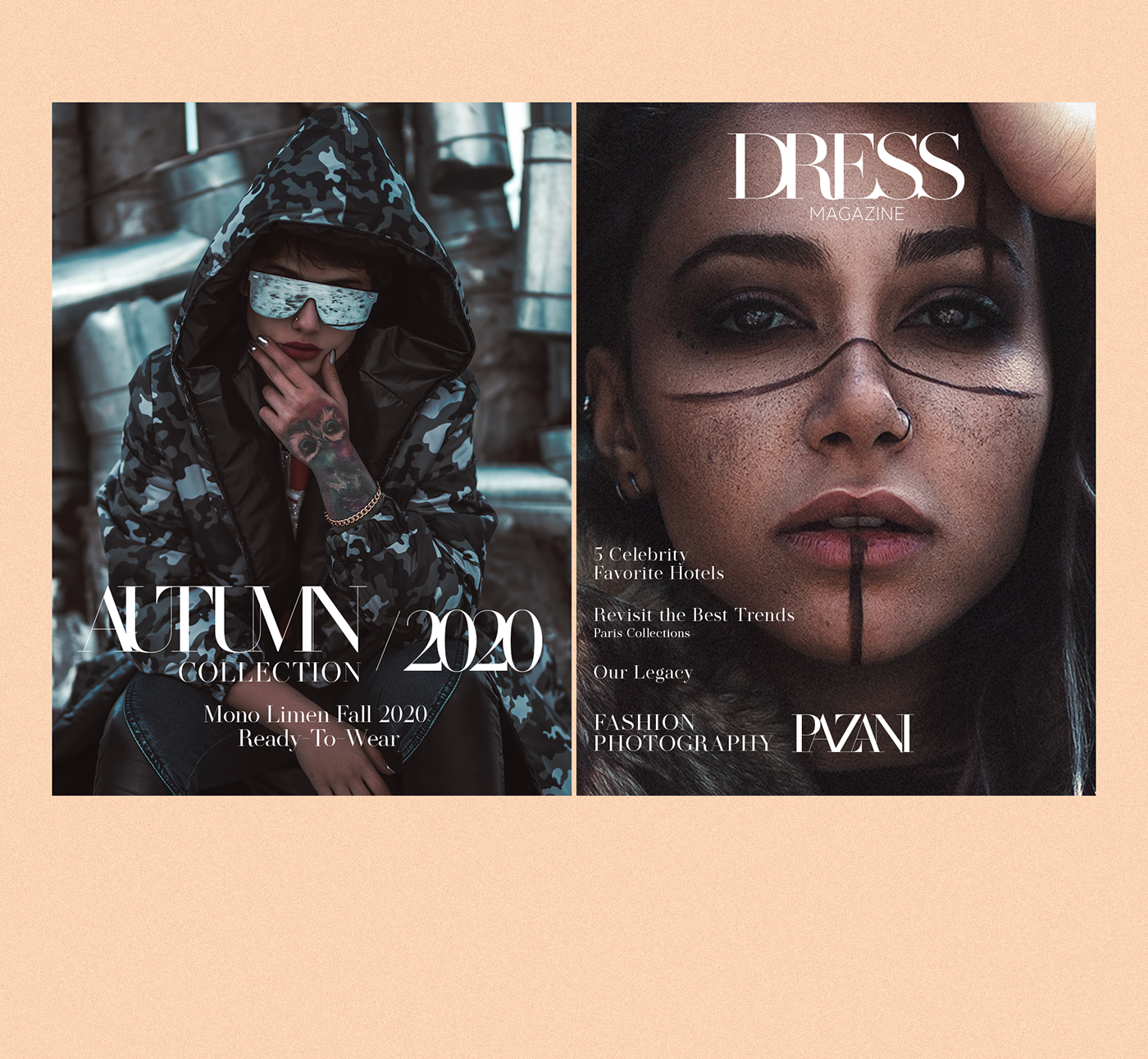 modern serif magazines free branding  multilingual Website logo trend Title