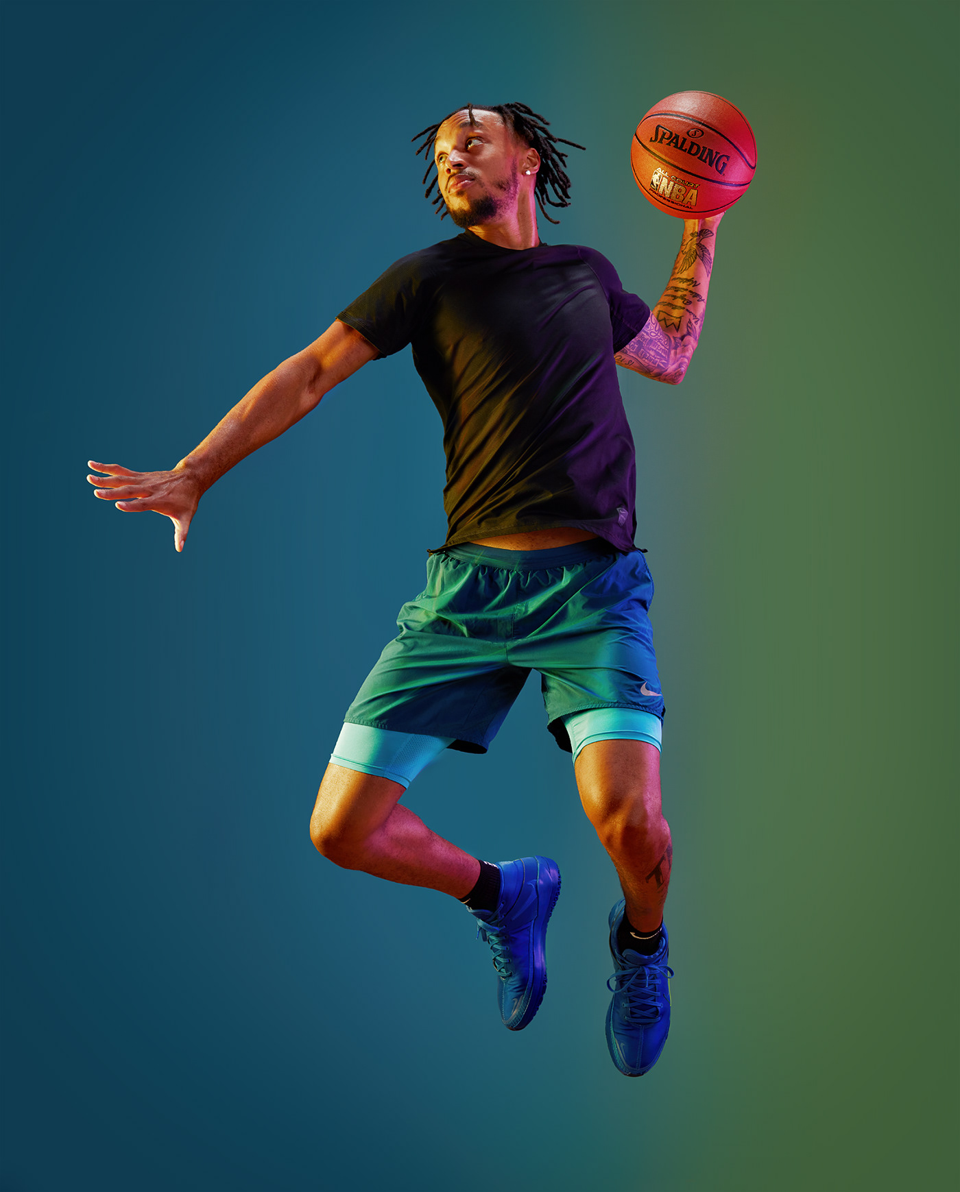 basketball JD Tisdale Magic   NBA Nike spalding