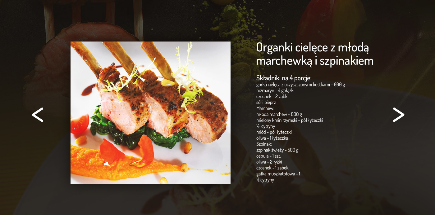 Web Design  graphic design  graphic Website kitchen Food  ux