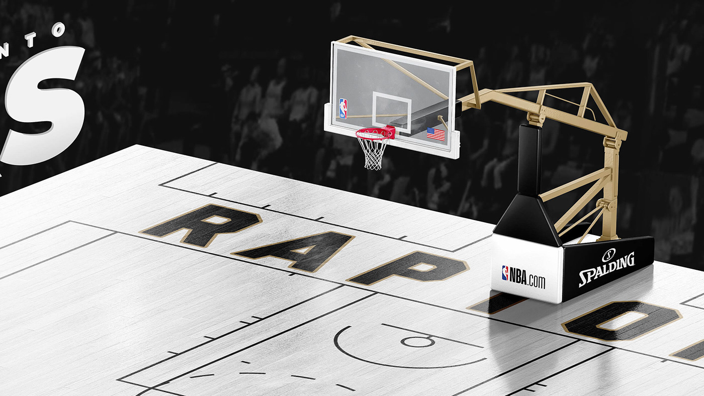 basketball court design template psd freebie Mockup Basketball Court NBA sports