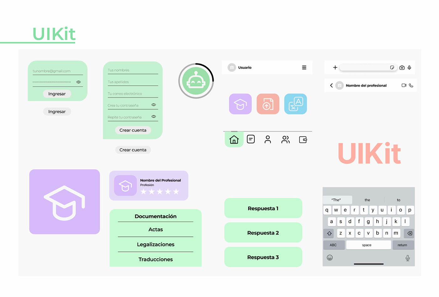 app Appdesign UI/UX Figma Mobile app application user experience Interface appdesigner Ciudadanía Europea 