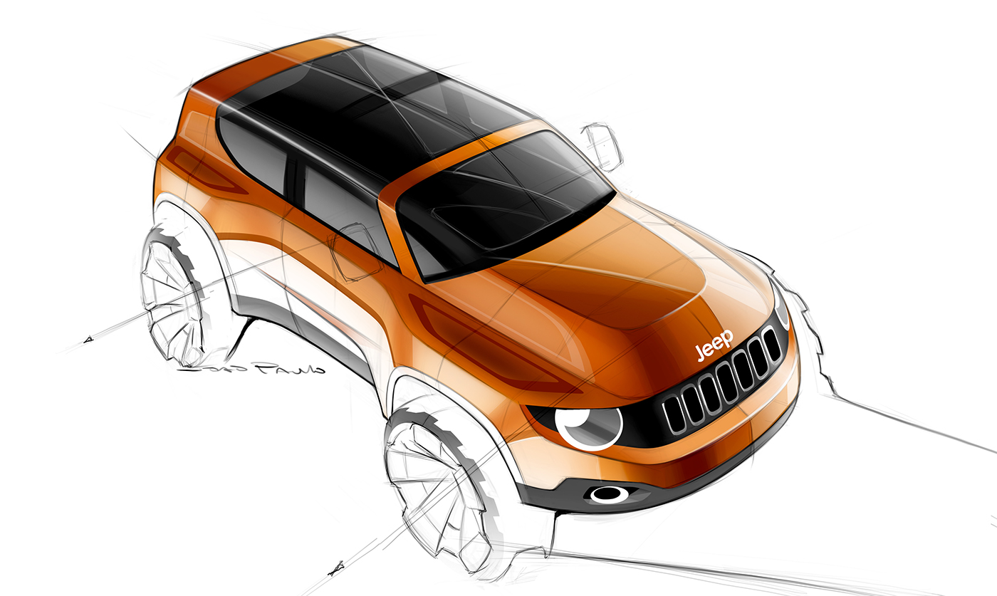 sketch photoshop Render design car design automotivedesign car transportation Transportation Design