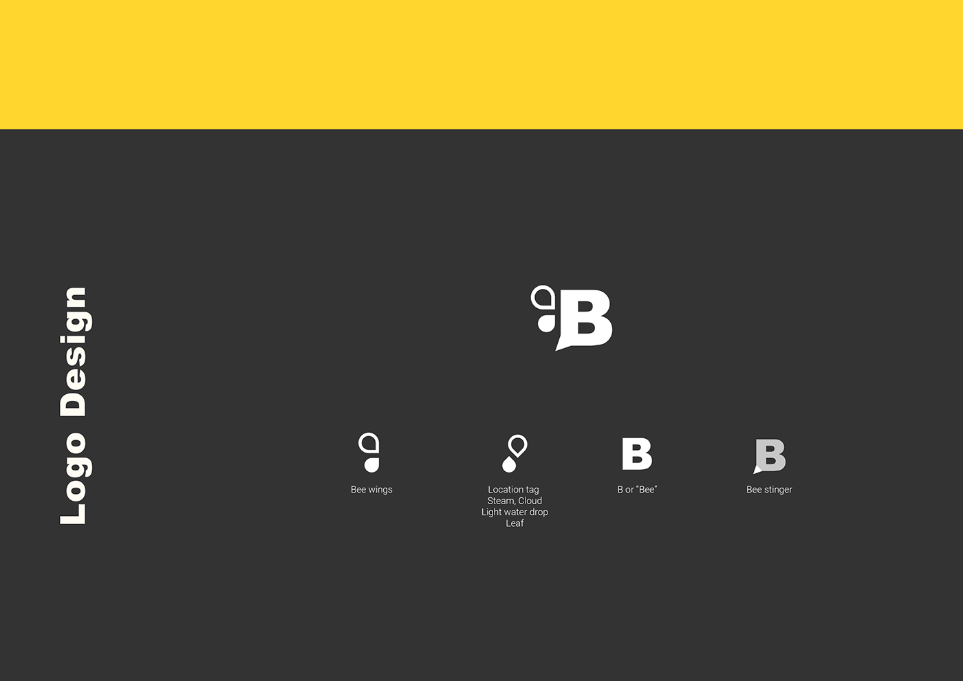 bee Brand Guideline brand identity brand manual branding  Branding design car car cleaning environment yellow