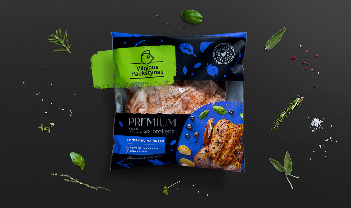 brand identity branding  Food Packaging meat package Packaging packagingdesign Poultry Packaging typography  