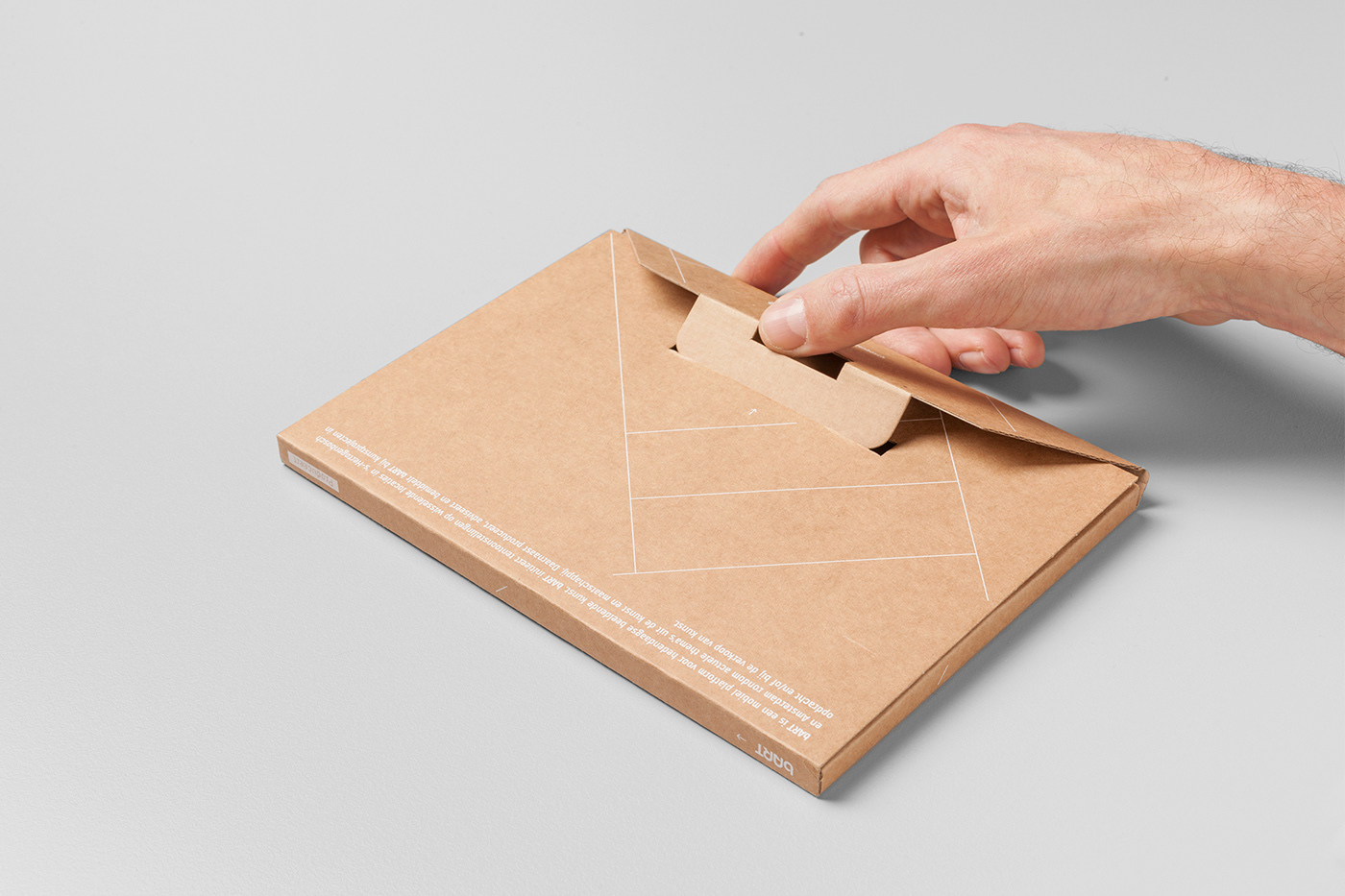 Adobe Portfolio cardboard Packaging corrugated silkscreen White box