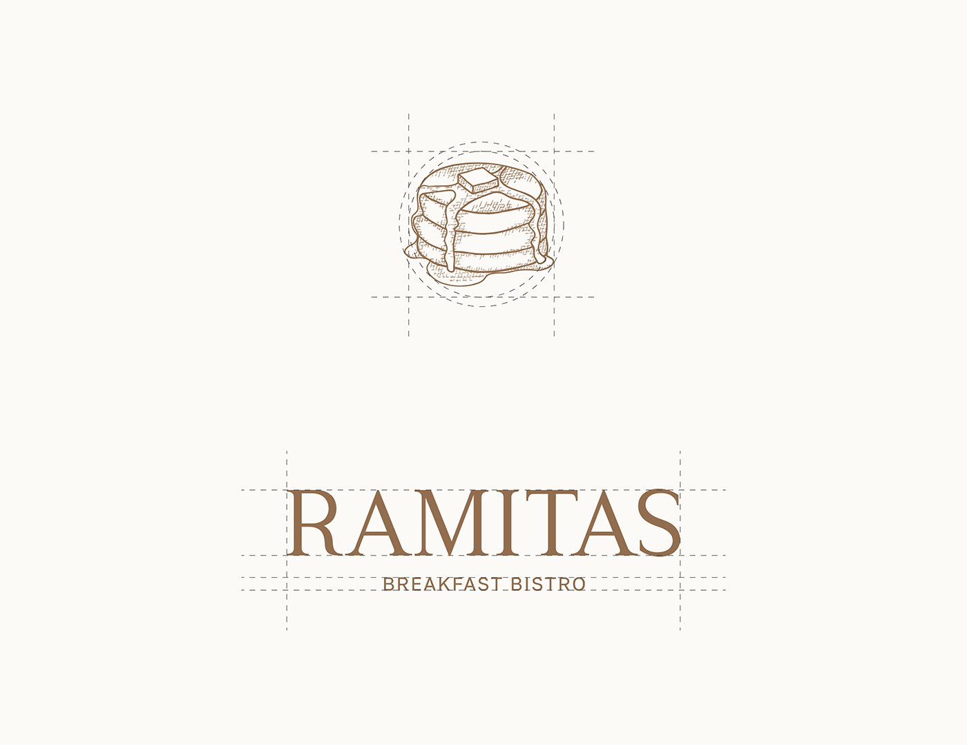 кафе логотип дизайн завтраки меню pancakes breakfast Packaging Mockup cafe