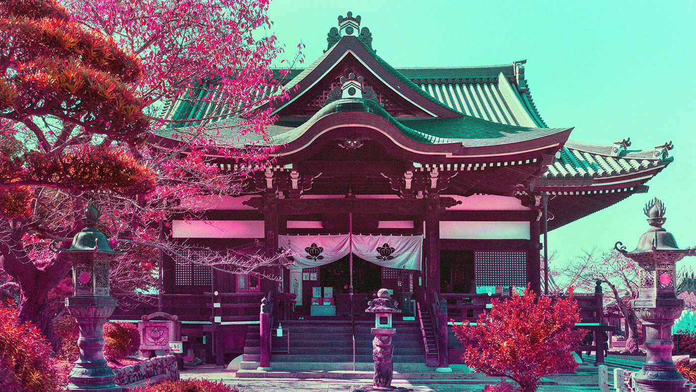 ASUKA is the nostalgic image in Tachibana-dera "橘寺", Asuka village, Nara prefecture, JAPAN