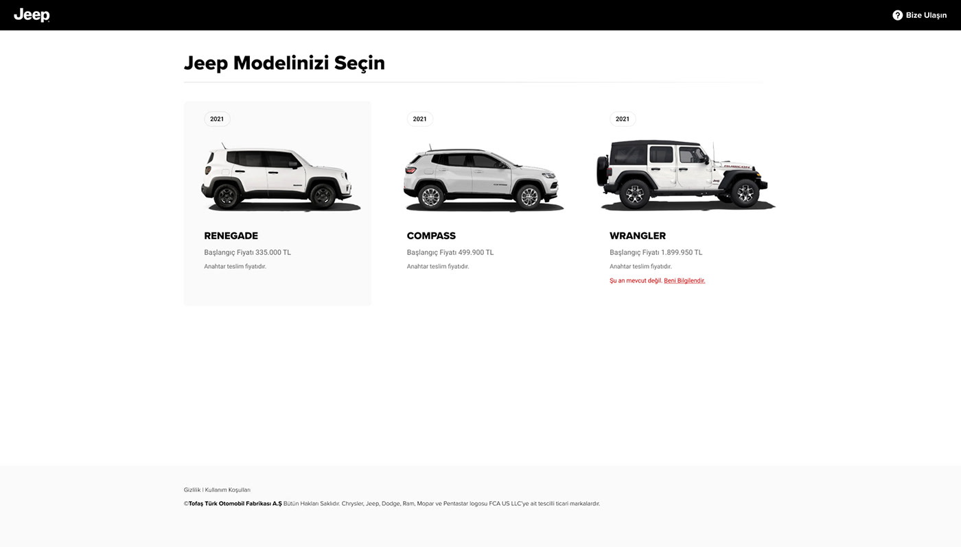 automobile automotive   car e-commerce jeep ui design UI/UX ux Web Design  Website