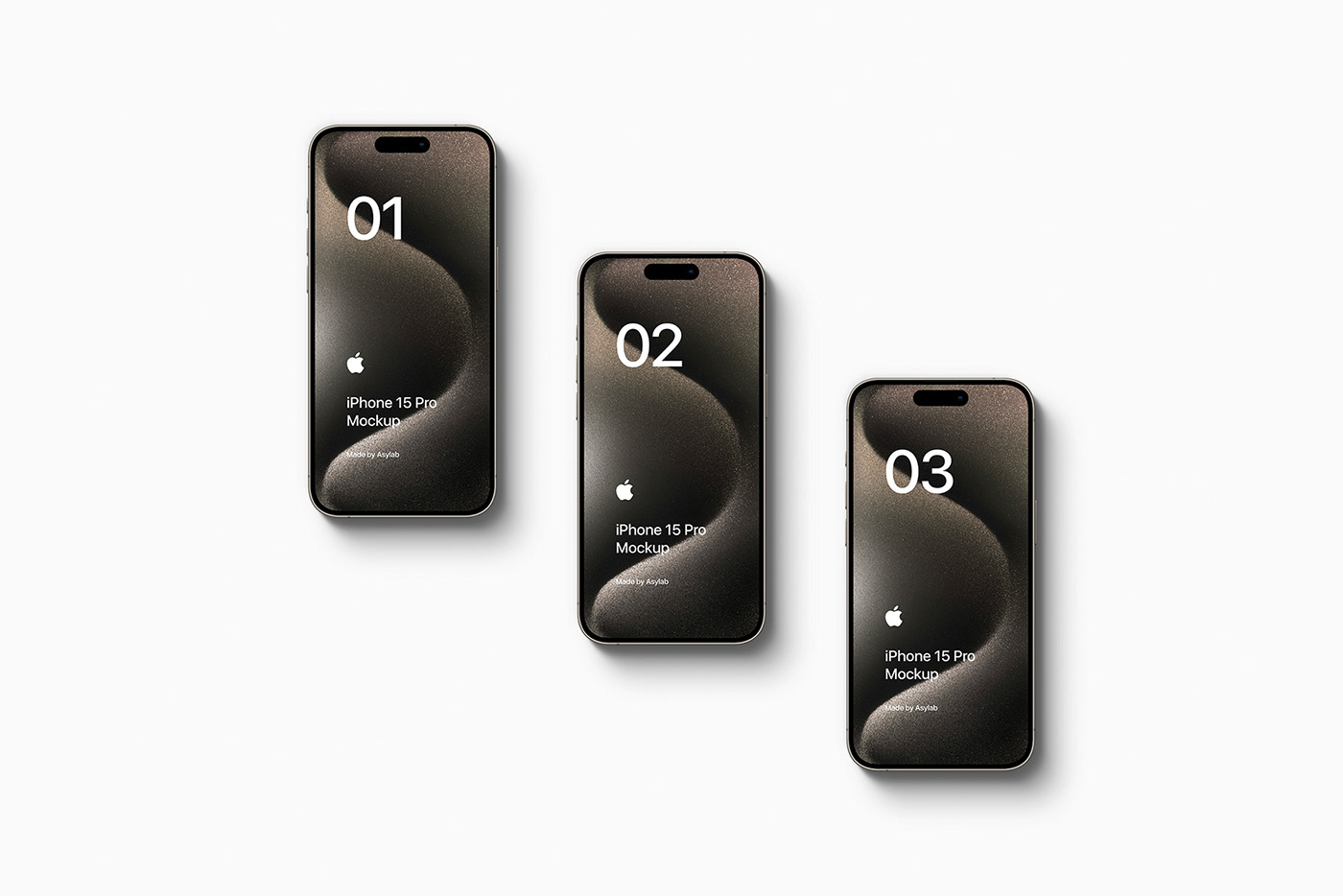 iphone 15 pro iphone 15 pro mockup psd Mockup mock up apple device smartphone template bundle