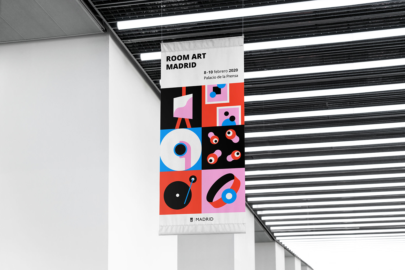 artists festival poster visual identity