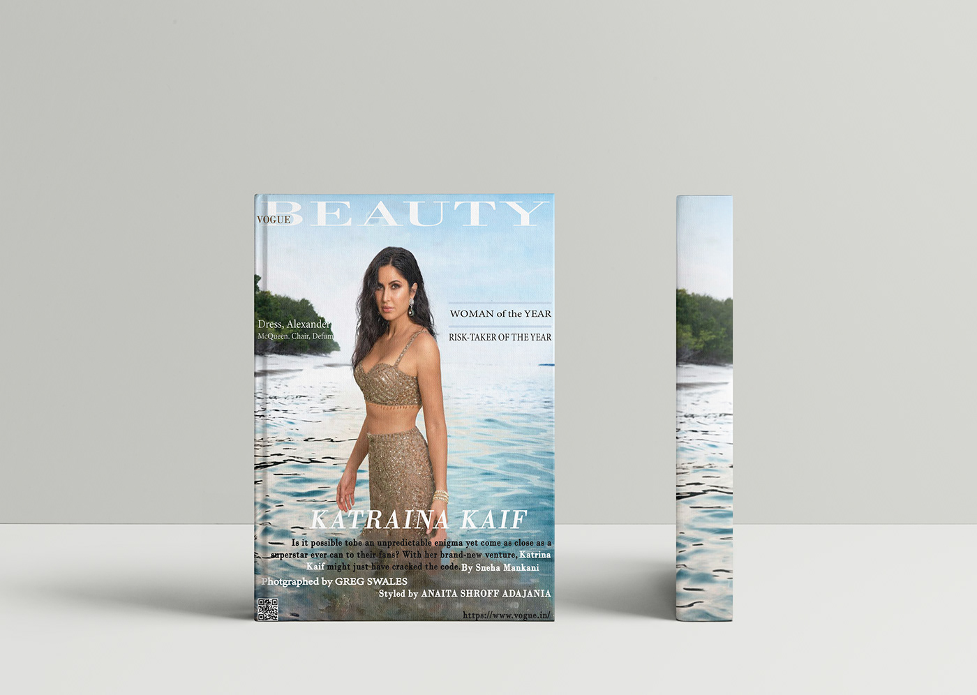 beauty magazine beauty magazine beauty magazine cover Katrina Kaif Bollywood movie Film   mockups design