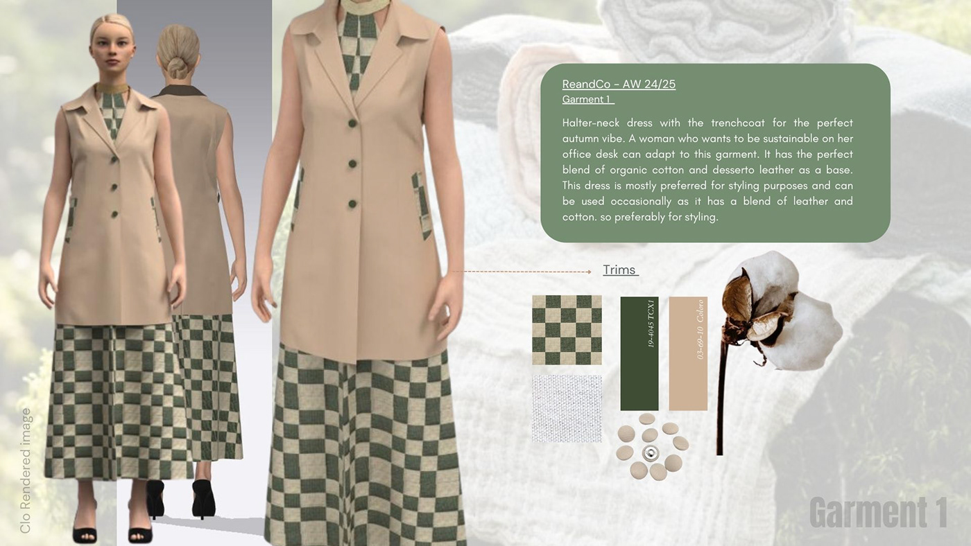 Clo3d Sustainable Fashion Trendforecast womenswear collection fashion design fashion illustartion