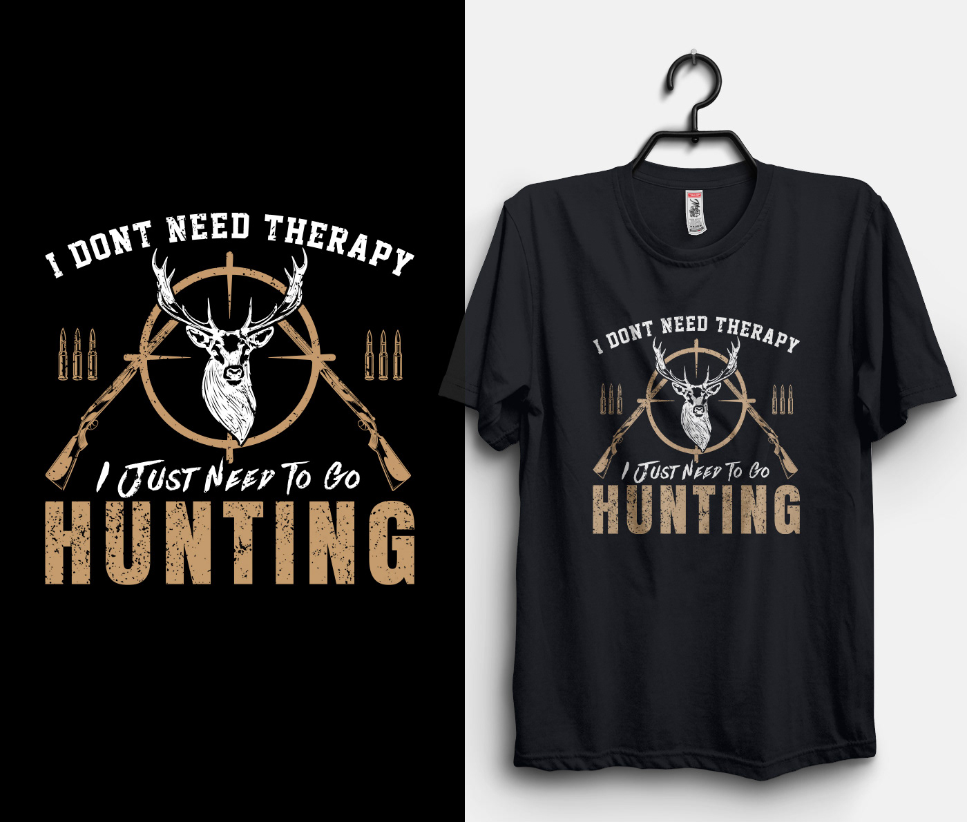 t-shirt Hunting T-shirt Design typography   Hunting t shirt design