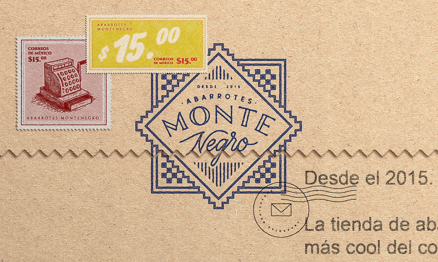 branding  identity Packaging ILLUSTRATION  design handmade Supermarket Stationery Convenience Store postcard