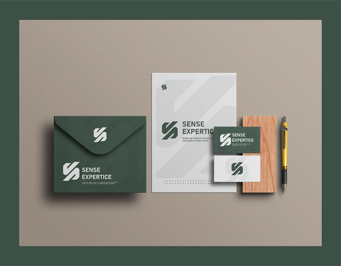 business card brand identity Logo Design visual identity letterhead stationary envolope Stationary design