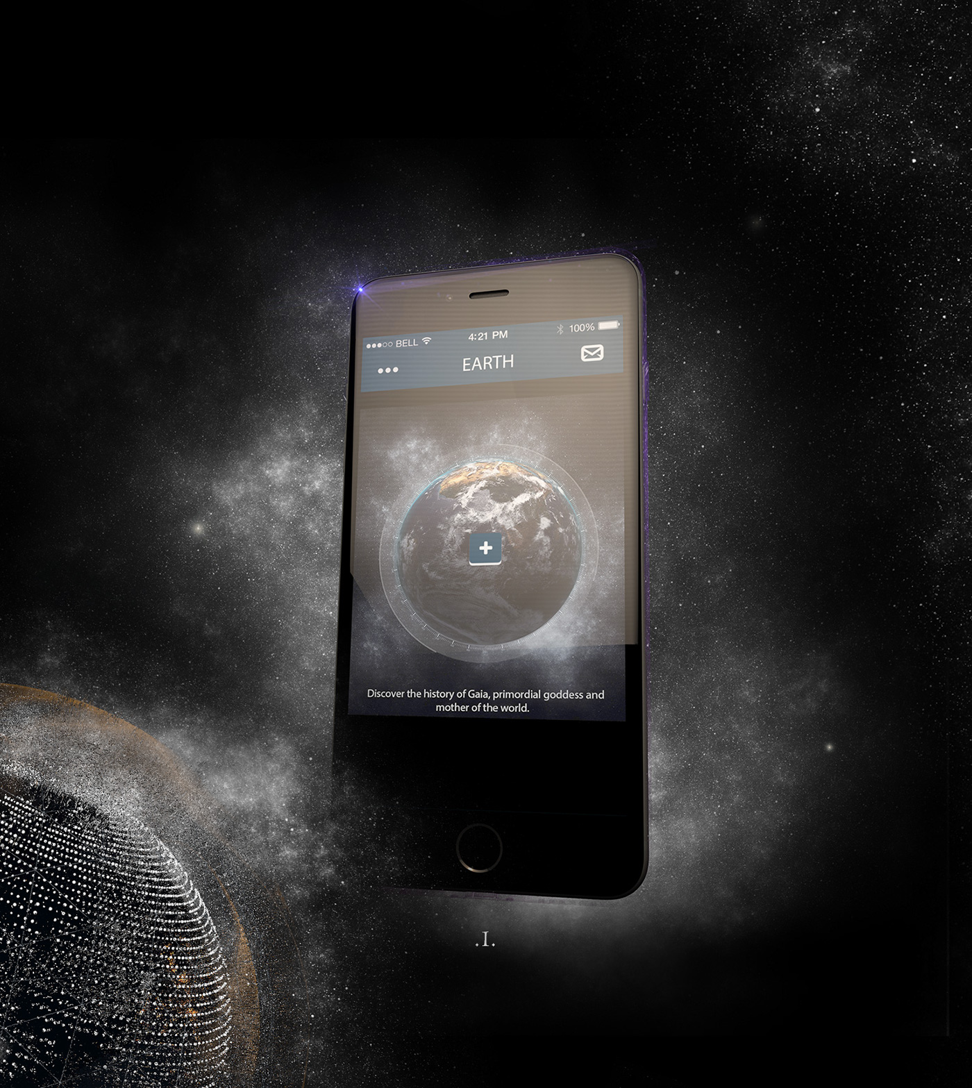 application stars planètes earth mars Jupiter Pluton Web iphone new 3D cinema 4d homeric Poetry  geometric