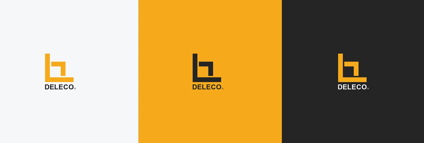 logo visual identity branding  design constraction company  Logo Design