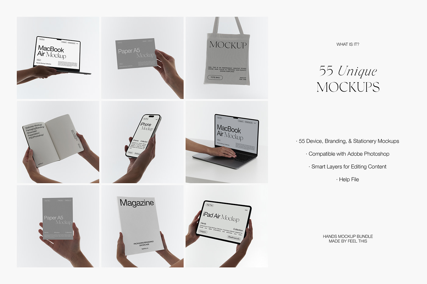 Mockup download psd free freebie iphone iPad macbook Stationery Tote Bag