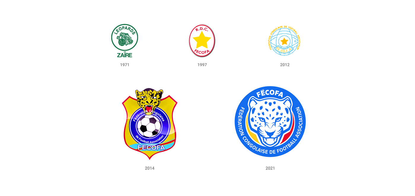 africa brand concept Congo design football identité visuel logo soccer sport