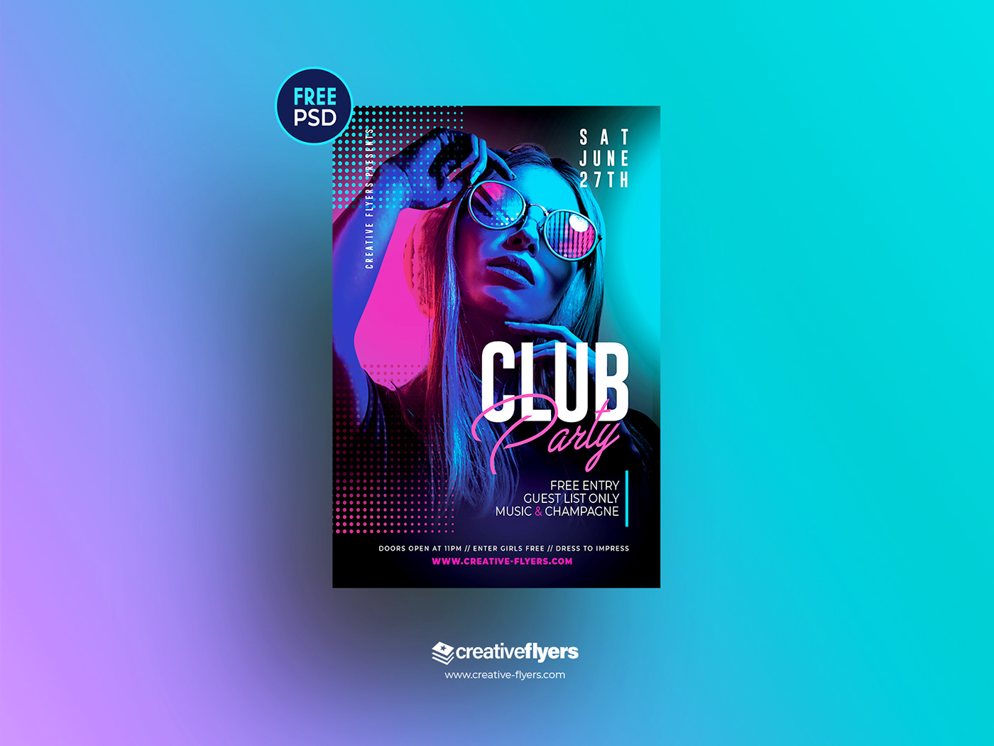 Free Psd Flyer Template For Night Club On Behance