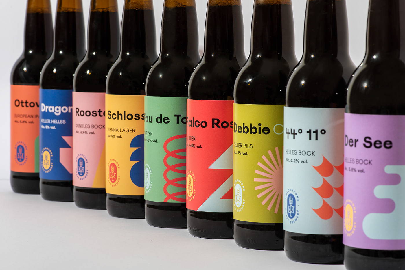 beer label bottle label brand identity Can Label drink Logo Design Logotype Packaging pattern visual identity