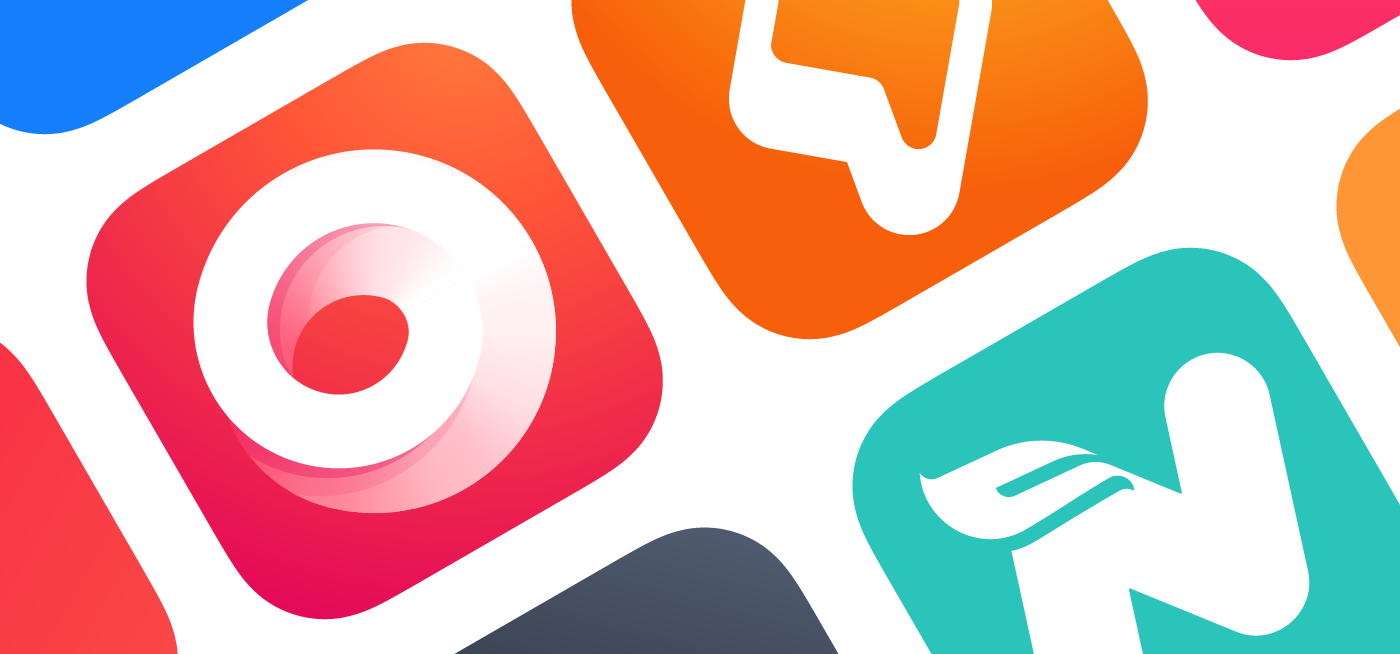 app icon logo mark symbol UI icon design  ios iOS app icon mobile brending