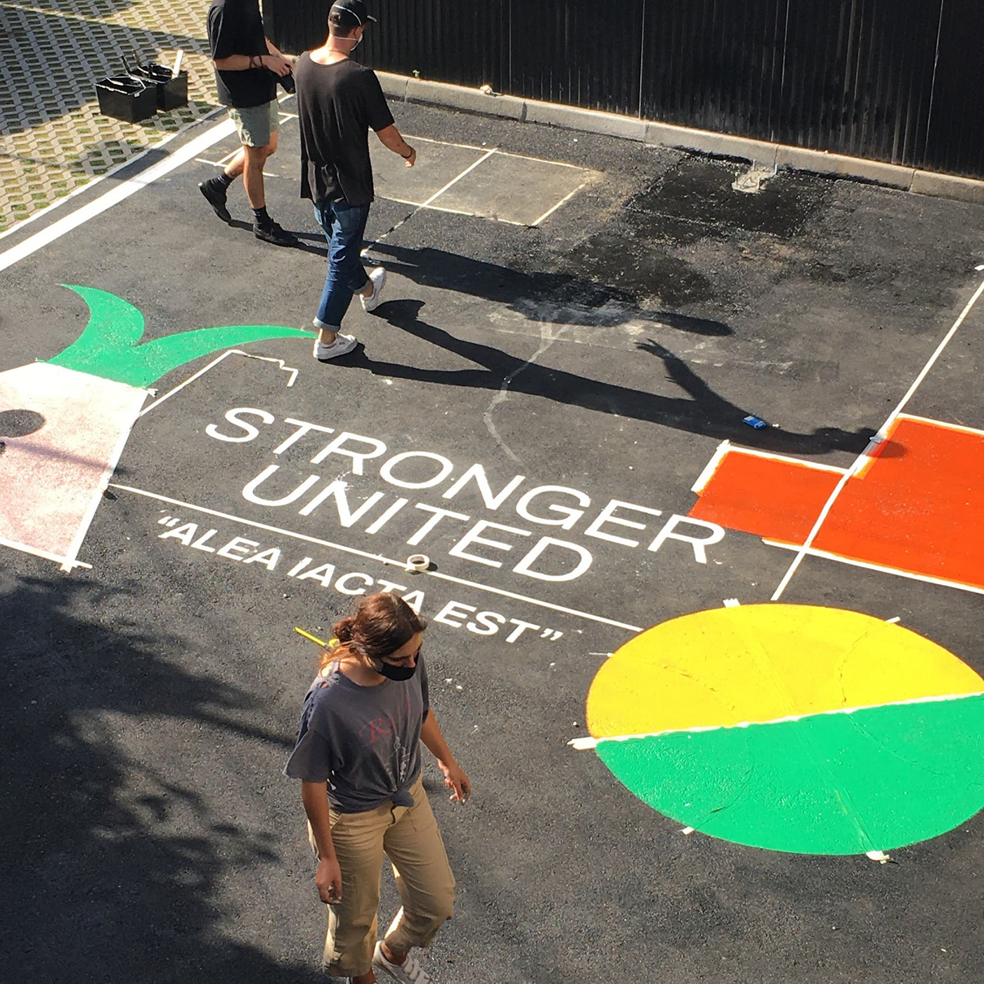 basketball composition court geometry Graffiti Layout NBA shapes streetart Stronger united