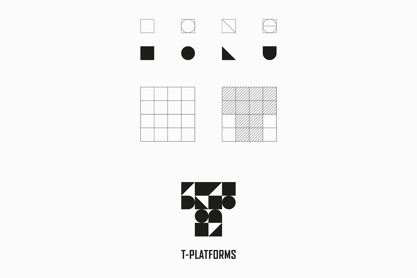 T-Platforms logo ID TOMAT DESIGN T platforms Super computer Computer