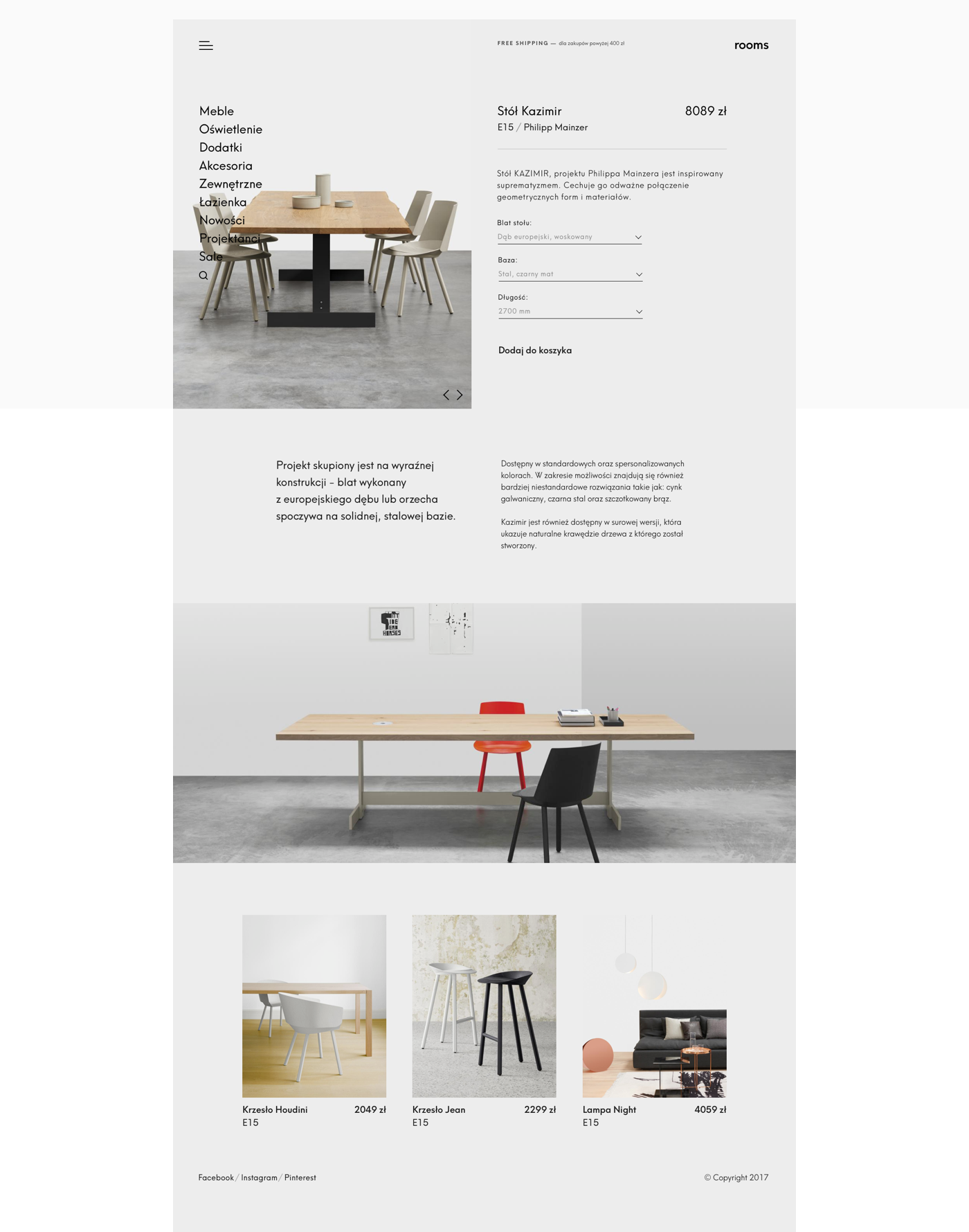 studio backstab Brutalism Minimalism Ecommerce trend interaction motion store black and white