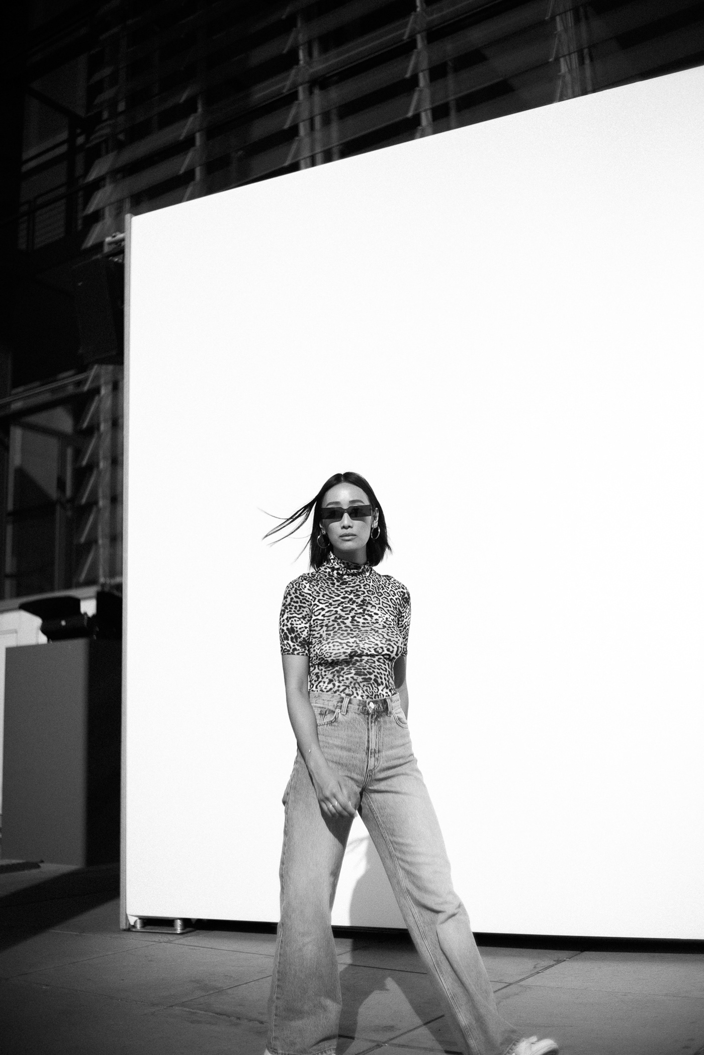 Leica Analogue Fashion  girl model berlin banana Retro