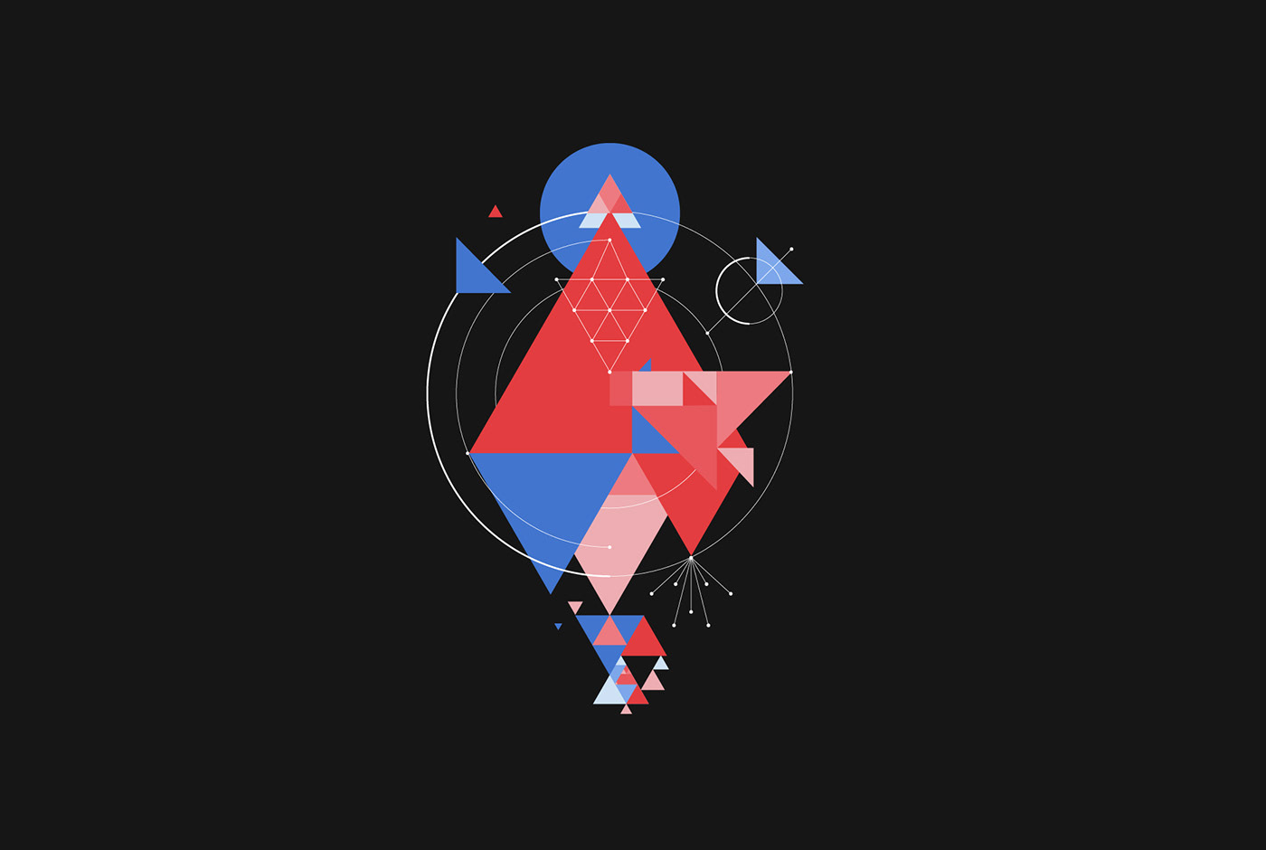 psychometry branding  dynamic logo Animated Logo geometric Mandala kaleidoscope vector philosophy 