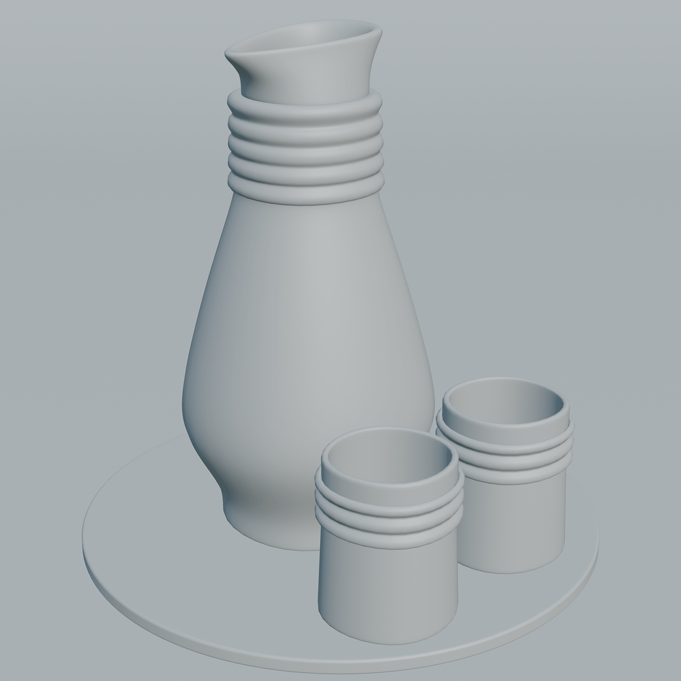 product design  3D blender 3d modeling Render cup Coffee