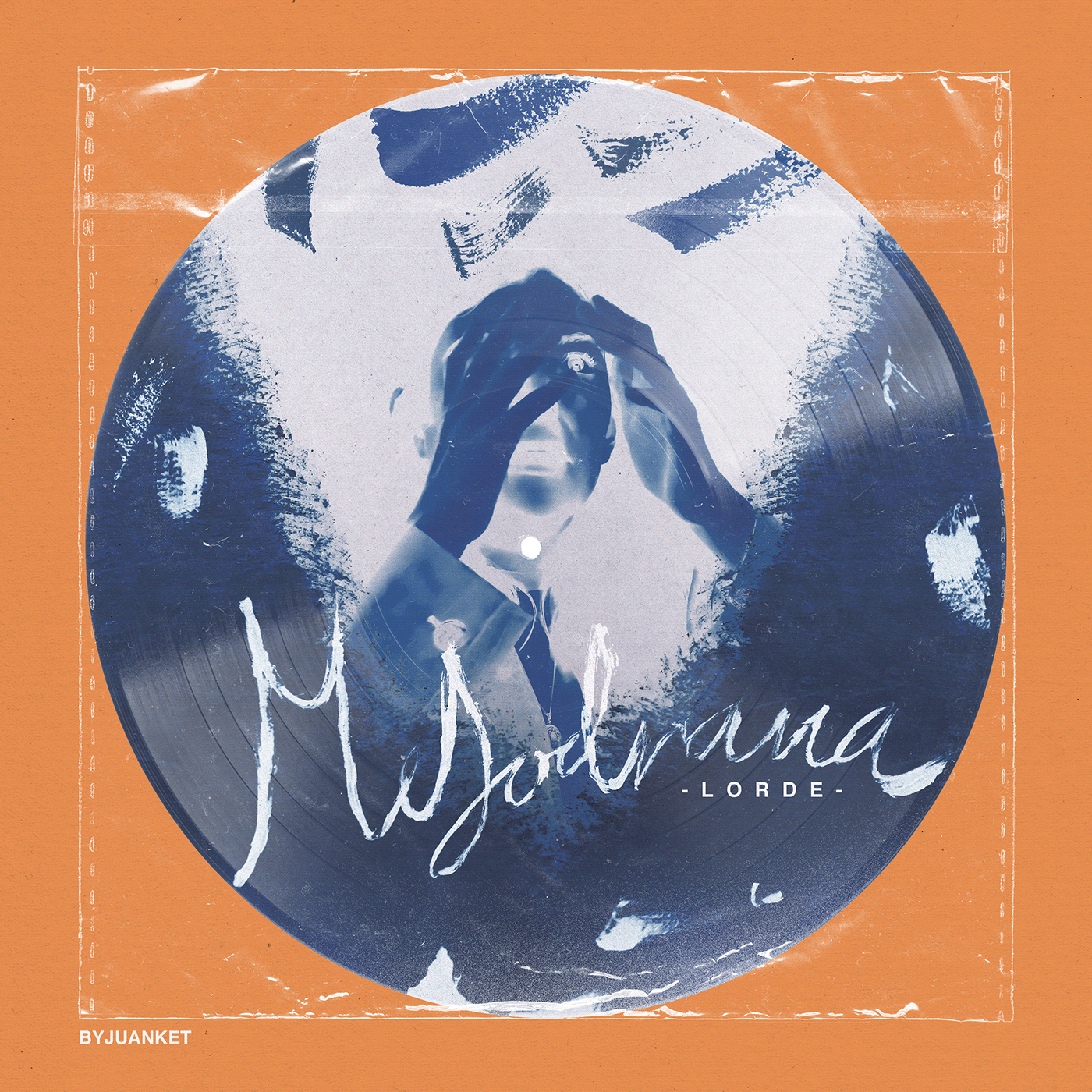Album album art Album design concept Cover Art design Lorde melodrama music vinyl