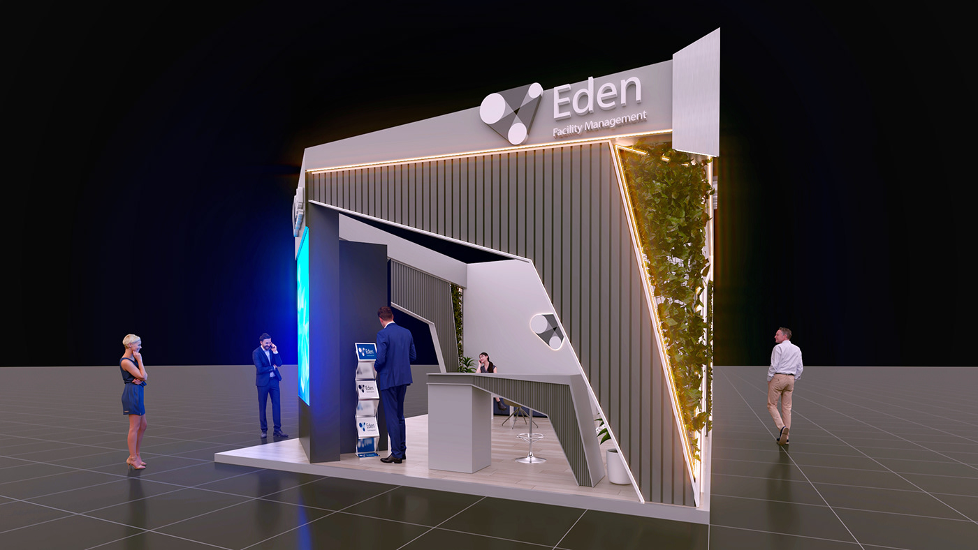 booth Stand expo exhibition stand booth design industrial
