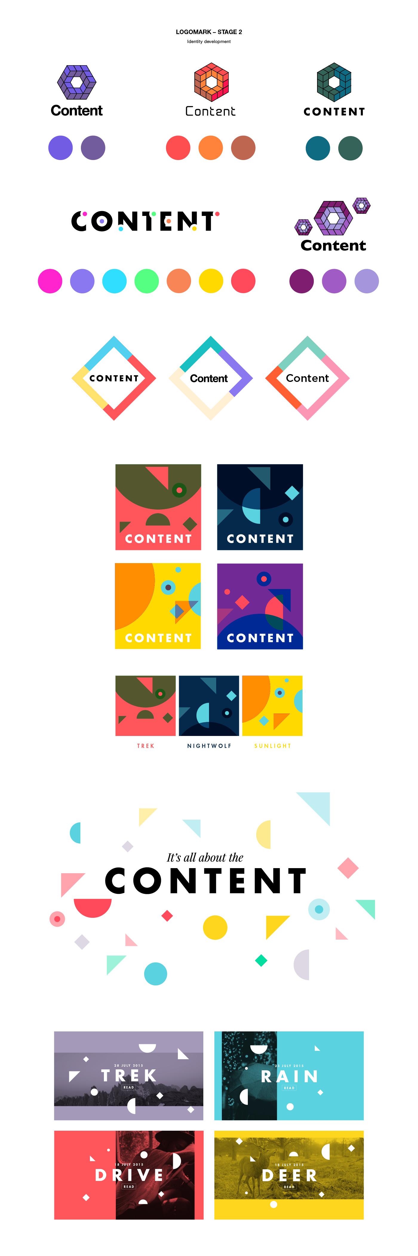 brand colour color shapes icons content Stationery brochure guidelines logo identity type logmark mark iconography