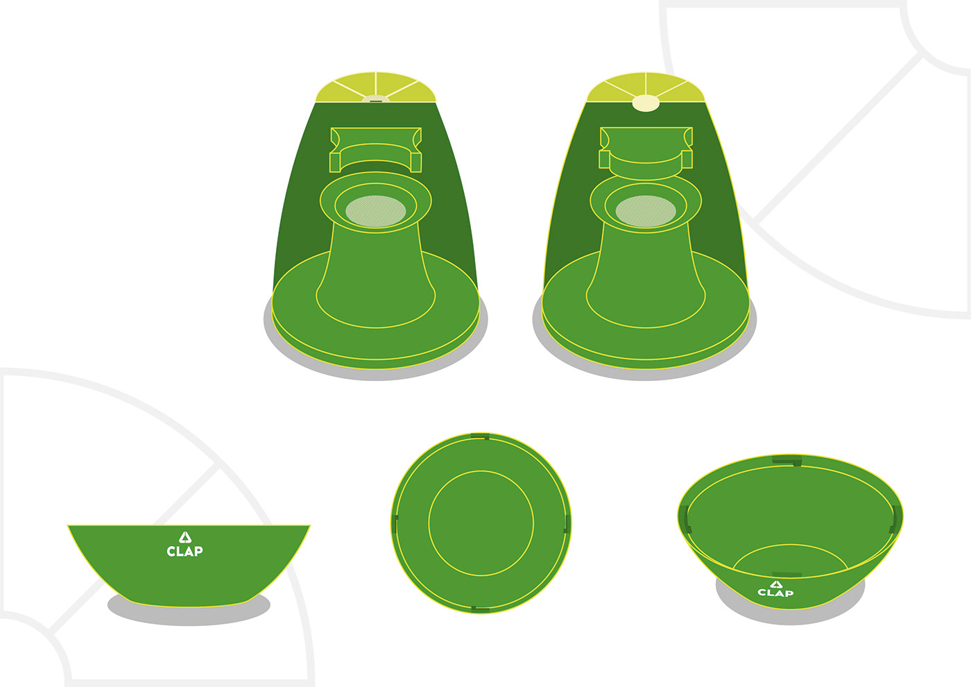 concept exprimidor industrial lemon limon material design product design  prototipo prototype vector