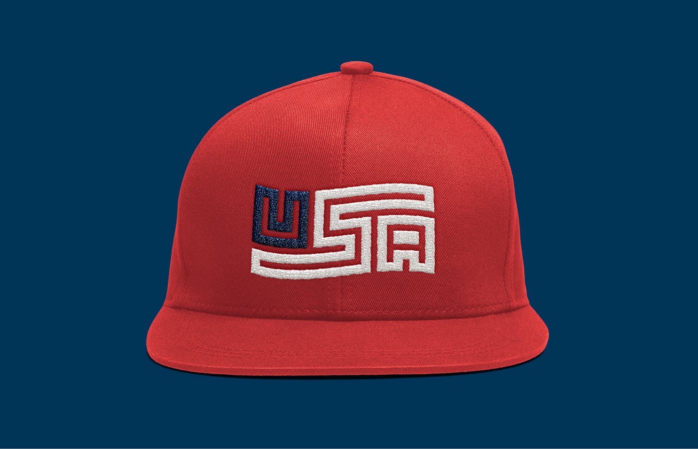 america brand identity branding  Clothing hat Hats logo logos united state usa